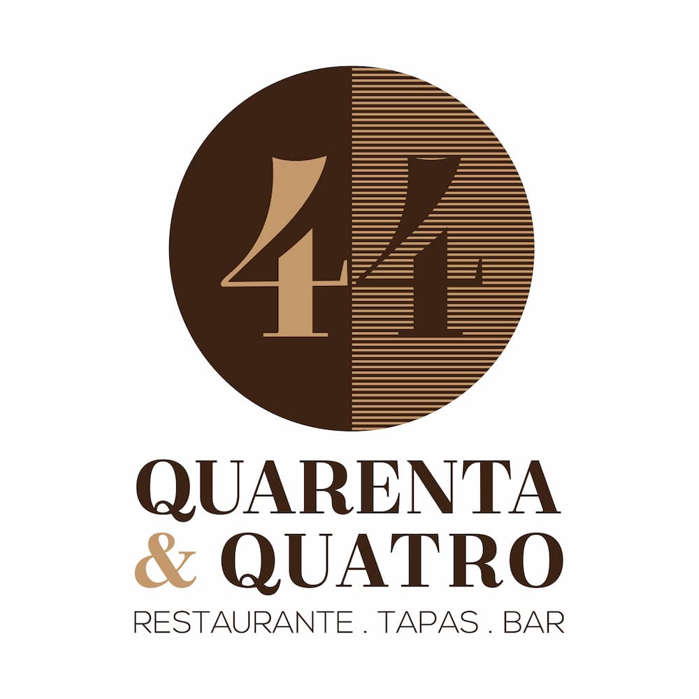 44_LOGO_01(1) Logotipo restaurante: Quarenta e Quatro