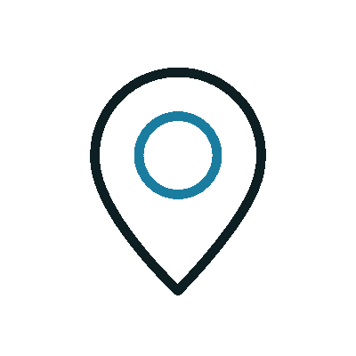 18 location pin outline