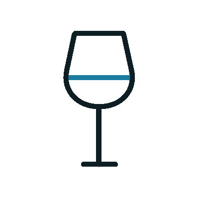 240 glass of wine outline